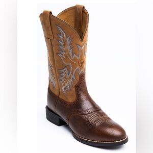 ARIAT Barrel Stockman Western Performance Boots - Round Toe Men’s Size 8.5 EE